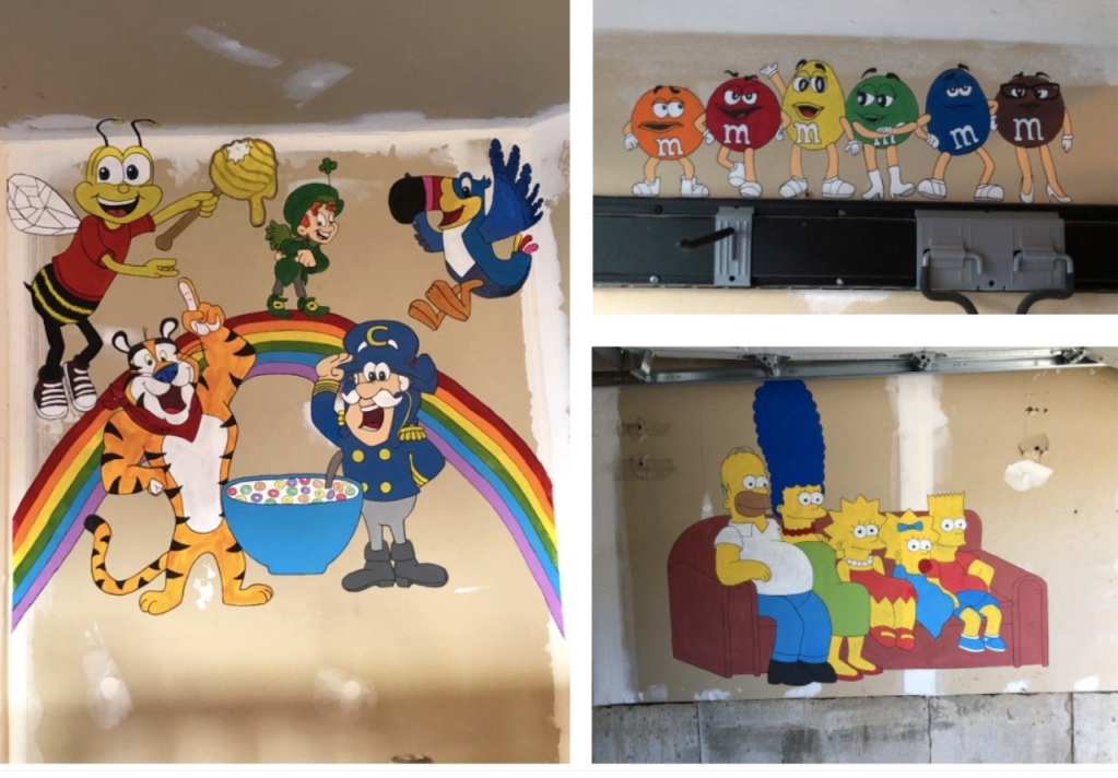 "The Simpsons Garage Painting", Alexandra Cohen, Thornhill, Ontario, Canada